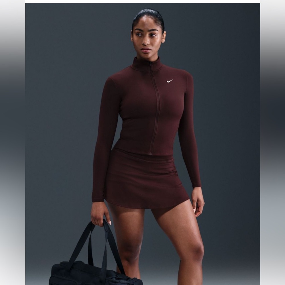 Nike Light Brown Yoga Dri-FIT Jacket